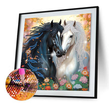 Load image into Gallery viewer, Diamond Painting - Partial Special Shaped - Horse (30*30CM)
