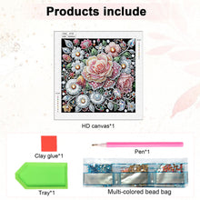 Load image into Gallery viewer, Diamond Painting - Partial Special Shaped - Bouquet Of Flowers (30*30CM)

