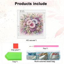 Load image into Gallery viewer, Diamond Painting - Partial Special Shaped - Bouquet Of Flowers (30*30CM)
