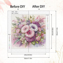 Load image into Gallery viewer, Diamond Painting - Partial Special Shaped - Bouquet Of Flowers (30*30CM)
