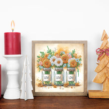 Load image into Gallery viewer, Diamond Painting - Partial Special Shaped - Bouquet Of Flowers (30*30CM)
