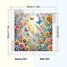 Load image into Gallery viewer, Diamond Painting - Partial Special Shaped - Bouquet Of Flowers (30*30CM)
