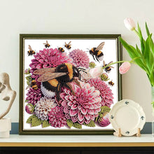 Load image into Gallery viewer, Diamond Painting - Partial Special Shaped - Bouquet Of Flowers (30*30CM)
