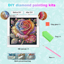Load image into Gallery viewer, Diamond Painting - Partial Special Shaped - Bouquet Of Flowers (30*30CM)
