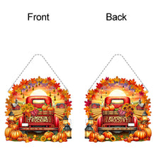 Load image into Gallery viewer, Fall Truck 2D Flat DIY Diamond Art Pendant Diamond Painting Set for Wall Window
