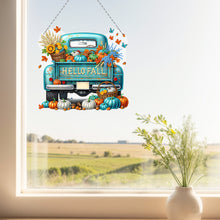 Load image into Gallery viewer, Fall Truck 2D Flat DIY Diamond Art Pendant Diamond Painting Set for Wall Window
