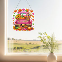 Load image into Gallery viewer, Fall Truck 2D Flat DIY Diamond Art Pendant Diamond Painting Set for Wall Window
