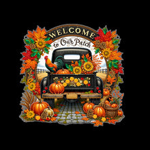 Load image into Gallery viewer, Fall Truck 2D Flat DIY Diamond Art Pendant Diamond Painting Set for Wall Window
