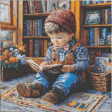 Load image into Gallery viewer, Diamond Painting - Full Round - Cute Child (40*40CM)
