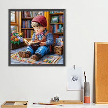 Load image into Gallery viewer, Diamond Painting - Full Round - Cute Child (40*40CM)
