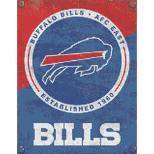 Load image into Gallery viewer, Diamond Painting - Full Round - Buffalo Bills (40*50CM)
