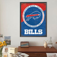 Load image into Gallery viewer, Diamond Painting - Full Round - Buffalo Bills (40*50CM)
