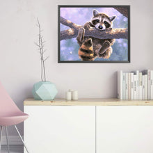 Load image into Gallery viewer, AB Diamond Painting - Full Round - Cute Raccoon (50*40CM)

