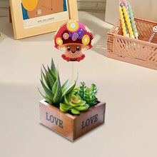 Load image into Gallery viewer, 6Pcs DIY Stakes Diamond Painting Kits Diamond Art Kits for Beginners (Mushroom)
