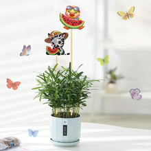 Load image into Gallery viewer, 6Pcs DIY Stakes Diamond Painting Kits Diamond Art Kits (Watermelon Animal)
