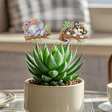 Load image into Gallery viewer, 6Pcs DIY Stakes Diamond Painting Kits Diamond Art Kits for Adults (Twig Animal)
