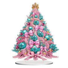 Load image into Gallery viewer, 2D Flat Christmas Tree Print DIY Diamond Painting Tabletop Ornaments Decorations
