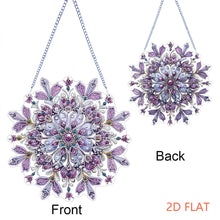 Load image into Gallery viewer, Winter Snowflake 2D Flat DIY Special Shape iamond Art Kits Wall Door Decor
