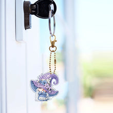 Load image into Gallery viewer, 6pcs Double Sided Special Shape Goblin Diamond Painting Art Craft Keychain for Bag
