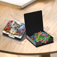 Load image into Gallery viewer, Leather Dog Diamond Painting Notecard Box with 160 Sheets of Paper for Adults
