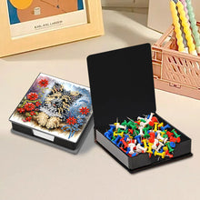 Load image into Gallery viewer, Leather Dog Diamond Painting Notecard Box with 160 Sheets of Paper for Adults

