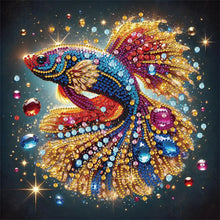 Load image into Gallery viewer, Diamond Painting - Partial Special Shaped - Fish (30*30CM)
