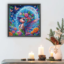 Load image into Gallery viewer, Diamond Painting - Partial Special Shaped - Butterfly Elf (30*30CM)
