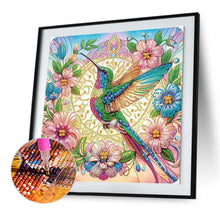 Load image into Gallery viewer, Diamond Painting - Partial Special Shaped - Hummingbird (30*30CM)
