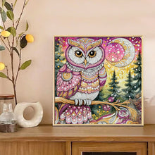 Load image into Gallery viewer, Diamond Painting - Partial Special Shaped - Owl (30*30CM)
