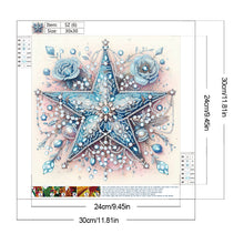 Load image into Gallery viewer, Diamond Painting - Partial Special Shaped - Pentacle (30*30CM)
