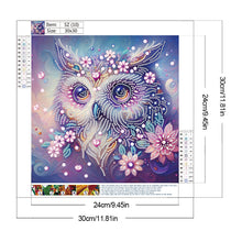 Load image into Gallery viewer, Diamond Painting - Partial Special Shaped - Owl (30*30CM)
