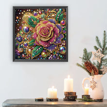 Load image into Gallery viewer, Diamond Painting - Partial Special Shaped - Rose (30*30CM)
