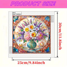 Load image into Gallery viewer, Diamond Painting - Partial Special Shaped - Glass Vase (30*30CM)

