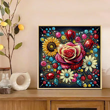 Load image into Gallery viewer, Diamond Painting - Partial Special Shaped - Daisy Rose (30*30CM)
