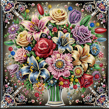 Load image into Gallery viewer, Diamond Painting - Partial Special Shaped - Glass Vase (30*30CM)
