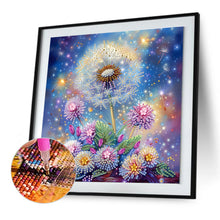 Load image into Gallery viewer, Diamond Painting - Partial Special Shaped - Blooming Flowers (30*30CM)
