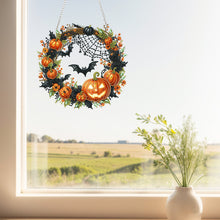 Load image into Gallery viewer, 2D Flat Acrylic DIY Halloween Hanging Diamond Art Kits Wall Door Decoration
