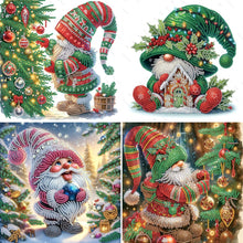 Load image into Gallery viewer, 4pcs Diamond Painting - Partial Special Shaped - Christmas (30*30CM)
