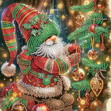 Load image into Gallery viewer, 4pcs Diamond Painting - Partial Special Shaped - Christmas (30*30CM)
