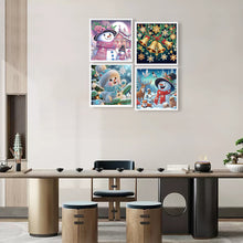 Load image into Gallery viewer, 4pcs Diamond Painting - Partial Special Shaped - Christmas (30*30CM)
