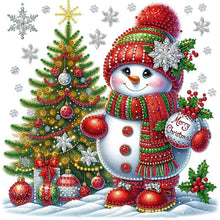 Load image into Gallery viewer, 4pcs Diamond Painting - Partial Special Shaped - Christmas (30*30CM)
