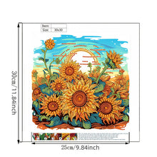 Load image into Gallery viewer, Diamond Painting - Partial Special Shaped - Blooming Sunflower (30*30CM)
