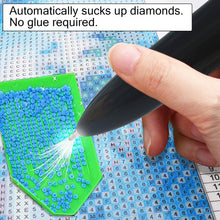 Load image into Gallery viewer, Electric Diamond Painting Pen Wireless Vacuum Diamond Art Pen Rhinestone Picker
