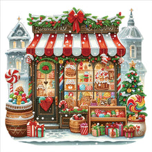 Load image into Gallery viewer, 4pcs Diamond Painting - Partial Special Shaped - Christmas (40*40CM)

