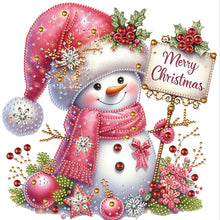 Load image into Gallery viewer, 4pcs Diamond Painting - Partial Special Shaped - Christmas (30*30CM)
