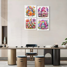 Load image into Gallery viewer, 4pcs Diamond Painting - Partial Special Shaped - Gnome (30*30CM)
