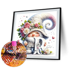 Load image into Gallery viewer, Diamond Painting - Full Round - Gnome With Flowers (40*40CM)

