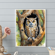 Load image into Gallery viewer, Diamond Painting - Full Round - Owl (40*40CM)
