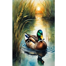 Load image into Gallery viewer, Diamond Painting - Full Round - Mallard (40*60CM)
