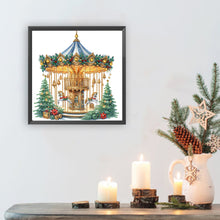 Load image into Gallery viewer, Diamond Painting - Partial Special Shaped - Carousel (30*30CM)
